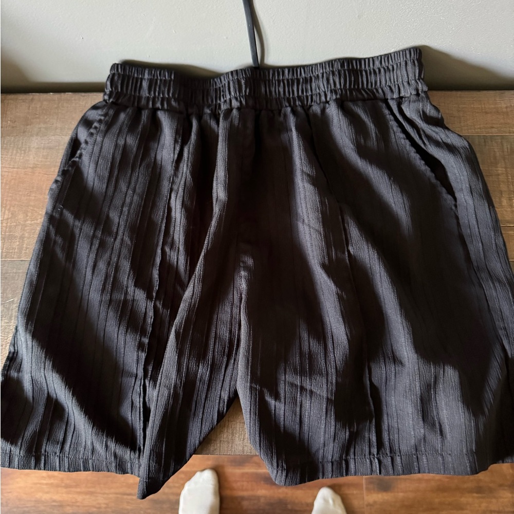Men's Black Lounge Shorts